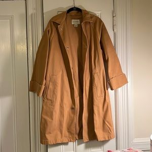 Club Monaco canvas trench coat